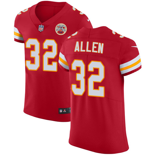 Nike Chiefs #32 Marcus Allen Red Team Color Men's Stitched NFL Vapor Untouchable Elite Jersey - Click Image to Close